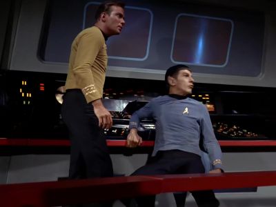 Where's your wife,
Professor? - Star Trek