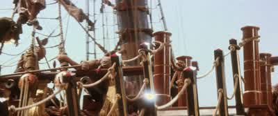 I swear to you wherever you go wherever you areI vow there will always be daggers bearing notes signed James HookThey will be flung at the doors of your children's children's childrenDo you hear meWhat do you want old manJust you - Hook