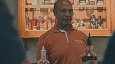 Whether it's
a flick of water, - Neat: The Story of Bourbon