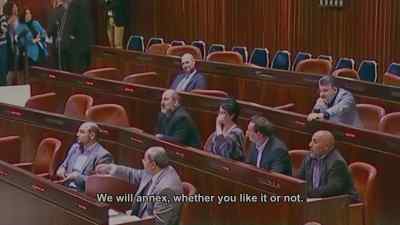 Whether you like it or
not, we will annex you. - The Bibi Files