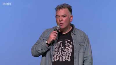 Whether you wanted it or not,
you know, like a Trojan virus. - Stewart Lee: Content Provider