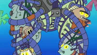 - Whew.
- Ha-ha. - SpongeBob SquarePants Presents The Tidal Zone