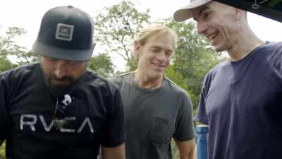 -Whew!
-[Tarek laughing] - Down to Earth with Zac Efron