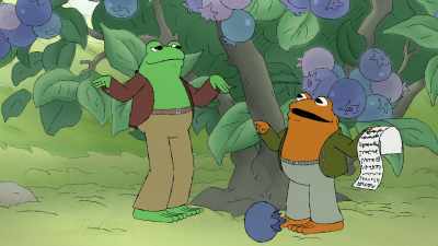 Whew! That was a close one, Frog. - Frog and Toad