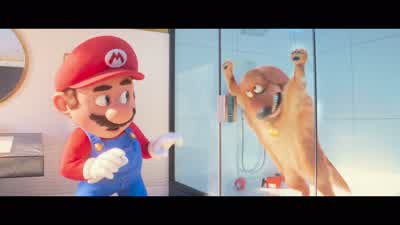 Whew. Uh, Mario? - The Super Mario Bros. Movie