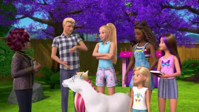 Whew! What... a... day. - Barbie: A Touch of Magic