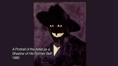 Which is a Black figure
against a black ground. - Black Art: In the Absence of Light