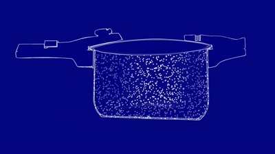 Which are pressure cookers
filled with explosive material - FBI TRUE
