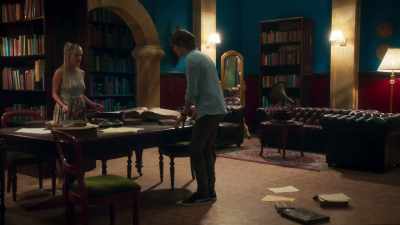 - Which book did you use?
- I left it right here. - The Bureau of Magical Things