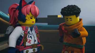Which they can't do,
I'm assuming. Right? - LEGO Ninjago: Dragons Rising