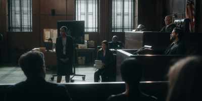 Which he could have left
if he'd returned to the scene - The Undoing
