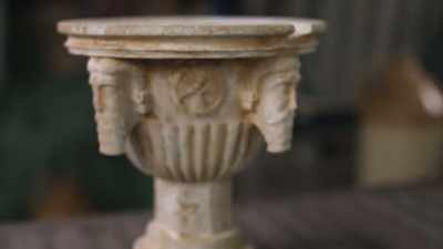 ...WHICH COULD REPRESENT
THE TEMPLARS' VENERATION - Lost Relics of the Knights Templar