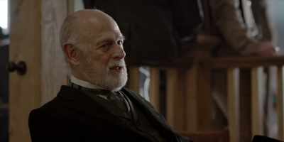 Which depends on
running telephone lines - Deadwood: The Movie