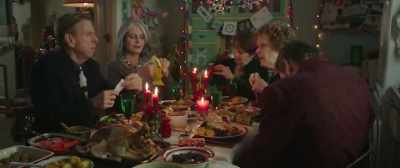 "Which, er, playwright was
terrified of Christmas?" - Finding Your Feet