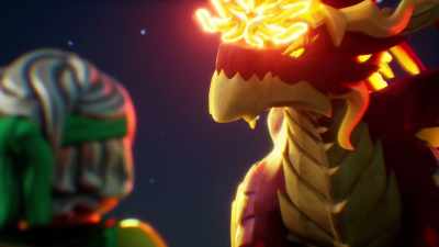 Which is exactly why you must
get back in the games, - LEGO Ninjago: Dragons Rising