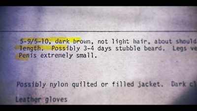 Which individuals had
the physical characteristics, - I'll Be Gone in the Dark