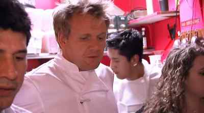 WHICH IS CAUSING DISORDER
IN THE KITCHEN, - Kitchen Nightmares