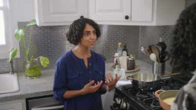 Which is, you know,
what helps people who
are lactose intolerant - What Am I Eating? With Zooey Deschanel