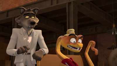 Which isn't helping holiday spirit. - The Bad Guys: A Very Bad Holiday