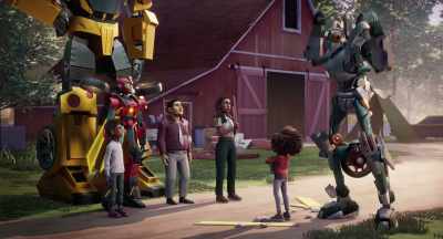 - Which you learned
when you gave him a chance. - Transformers: EarthSpark