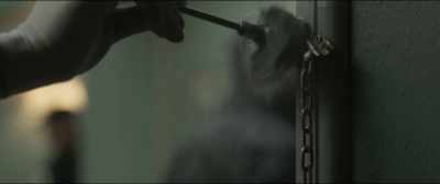 Which was locked from inside
by a chain. - The Invisible Guest