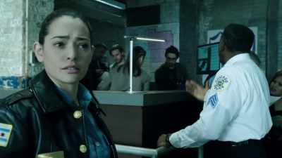 Which means each of
you protects and serves - APB