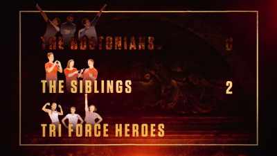 Which means that
the Siblings have no rival, - Floor Is Lava