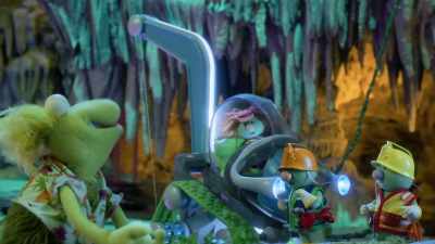Which means the Doozers can build again! - Fraggle Rock: Back to the Rock
