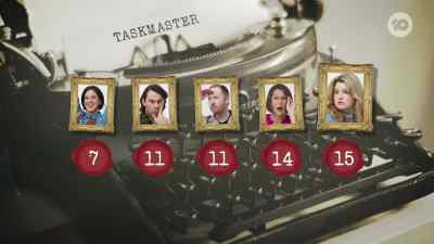 ..which means the winner
of this episode - Taskmaster
