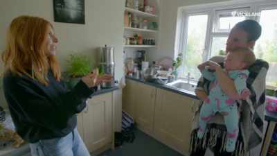 Which means you've made
quite radical decisions - Stacey Dooley Sleeps Over
