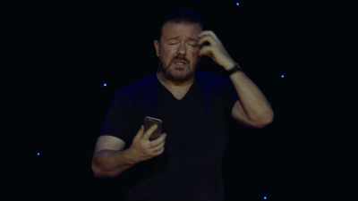 Which must be off the charts - Ricky Gervais: Humanity