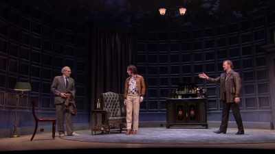 Which never grows older,
but which remains forever, icy and silent - National Theatre Live: No Man's Land