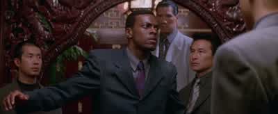 Which one of y'all kicked me? - Rush Hour