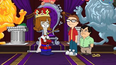 Which one of you
doesn't want the cape? - American Dad!