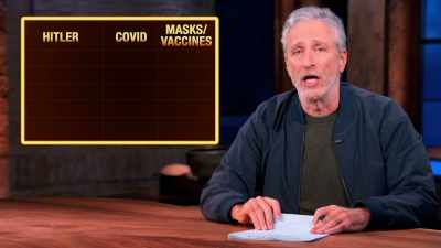 Which one will resemble Hitler more? - The Problem With Jon Stewart