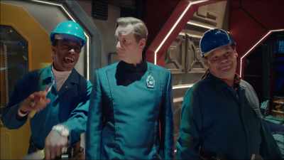 Which is precisely ten seconds from now, - Red Dwarf: The Promised Land