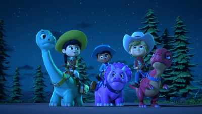 Which is the best place to find them!
Just wait and see! - Dino Ranch