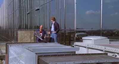 - Which is the west front?
- Over here. - Britannia Hospital
