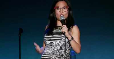 Which is to turn into
a circle with eyelashes. - Ali Wong: Baby Cobra