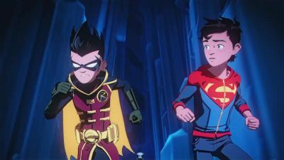 Which way? - Batman and Superman: Battle of the Super Sons