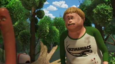 Which is what makes
this next part a little hard to say. - Sausage Party: Foodtopia