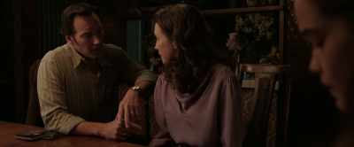 Which is why Arne
was able to read
from the Bible afterwards. - The Conjuring: The Devil Made Me Do It