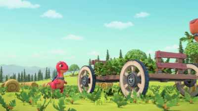 Which is why everyone is working hard - Dino Ranch
