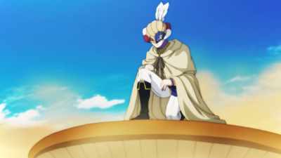 Which is why I didn't get caught by
pursuers and was able to arrive here. - Black Clover: Sword of the Wizard King