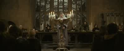 Which is why, as I stand looking outupon you all tonight... - Harry Potter and the Half Blood Prince