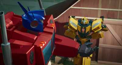 - Which is why we'll keep them
very safe. - Transformers: EarthSpark