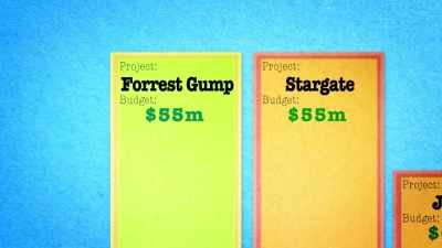 Which would mean taking
that relatively modest budget of... - The Movies That Made Us