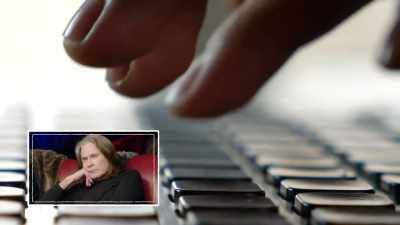 While all this was happening,
he had been posting - The Osbournes Want to Believe