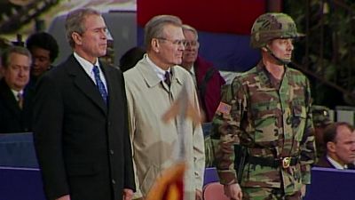 While Bush was busy taking care of his base - Fahrenheit 9/11