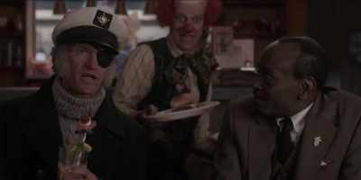 -While Captain Sham has one eyepatch.
-During damp weather, I can hardly wink. - A Series of Unfortunate Events